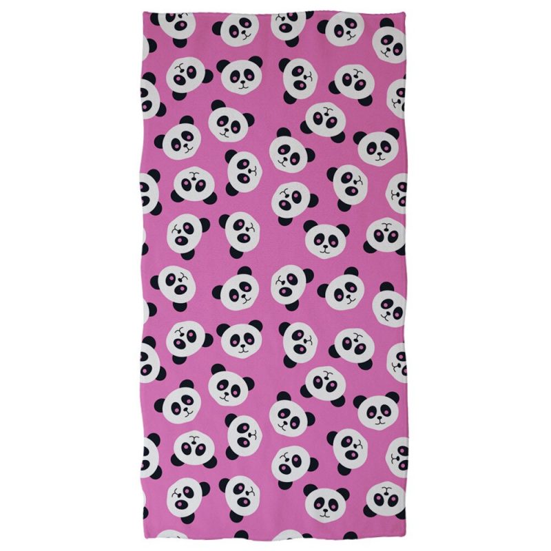 Towel Full Of Pink Pandas | The Panda Shop