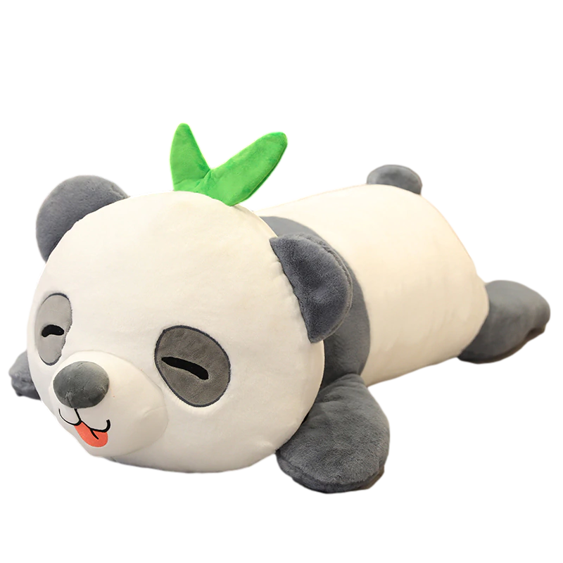 Panda Plush Bamboo Head Closed Eyes | The Panda Shop