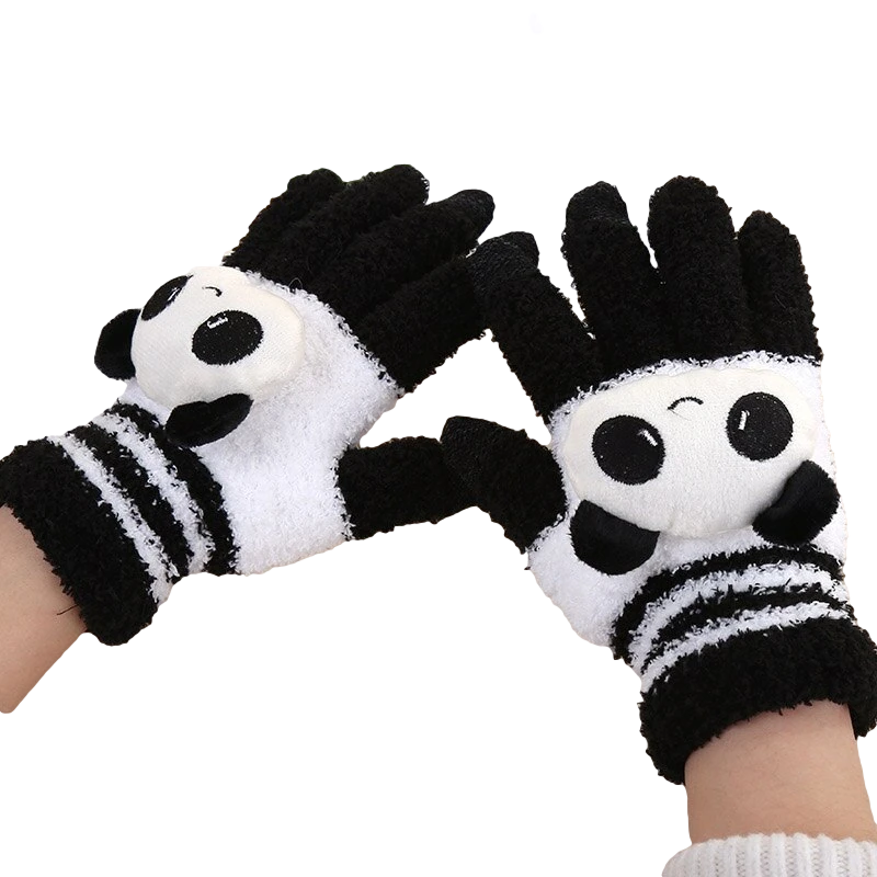 Panda Gloves Black Head | The Panda Shop