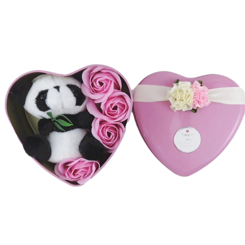 Panda Box Pink Flower | The Panda Shop