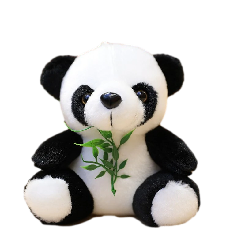 Little Panda Plush With Bamboo | The Panda Shop